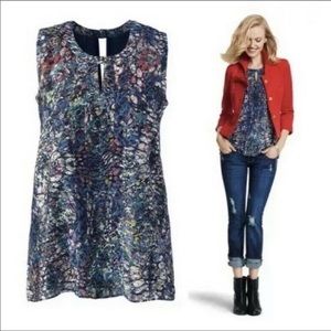 CAbi Stained Glass top #3093, size L